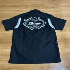ボーリングシャツ 50s 極美品 XL 50s Hilton ボウリングシャツ チェーンステッチ