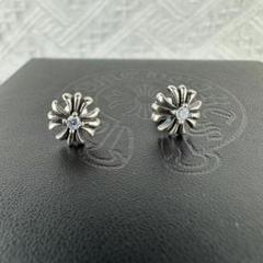 クロムハーツ　ピアス　両耳用 CHROME HEARTS クロムハーツ CHクロスベビーファットドロップ