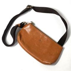 【極美品】イルビゾンテ ウエストバッグ レザー 希少 IL BISONTE ウエストポーチ ウエストバッグ / ORIGINAL LEATHER