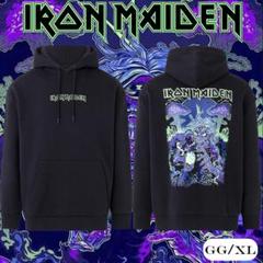 激安単価で IRON MAIDENアイアン・メイデン グラフィックパーカー ブラック トップス