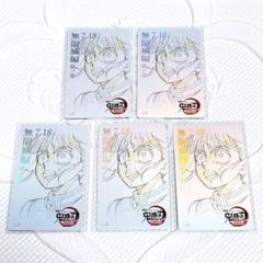 【5枚セット】鬼滅の刃 ムービーチケット風コレクションカード 栗花落カナヲ