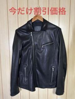 ESTIMATION ブラックライダースジャケット