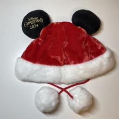 ディズニークリスマス2024 ダッフィー　サンタ帽子　ファンキャップ ファンキャップ、カチューシャ、ショルダーバッグ！東京