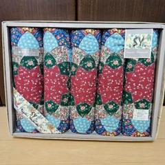 250613-1 パッチワーク 座布団カバー 5枚セット 新品未使用