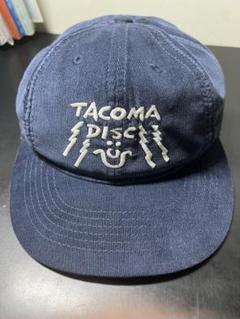 TACOMA DISC 刺繍ロゴ ネイビーキャップ TACOMA DISC 刺繍ロゴ ネイビーキャップ - メルカリ
