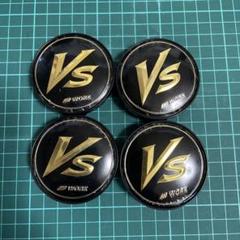 新品] VS KF ホイールセンターキャップ 金黒 - メルカリ