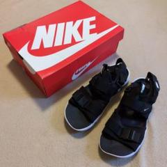 NIKE CANYONSANDAL ナイキ キャニオンサンダル 黒×白 28cm