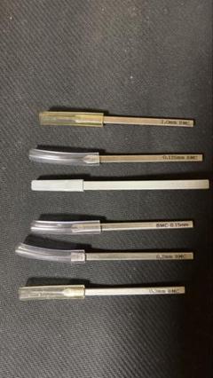 新品未使用BMCタガネ5本セット「おまけ付き」 スジボリ堂 BMCタガネ セット - メルカリ