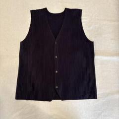 ☆HOMME PLISSE ISSEY MIYAKE ノースリーブベスト 3 ISSEY MIYAKE - 極美品 オムプリッセ イッセイミヤケ HOMME