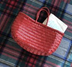 【極美品】dragon bag ドラゴンバッグ レザーメッシュバッグ