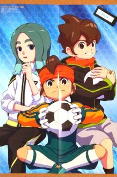 ★イナズマイレブン★忍たま乱太郎★両面 ピンナップ★アニメディア 2月★付録★ ☆イナズマイレブン☆忍たま乱太郎☆両面 ピンナップ☆アニメ
