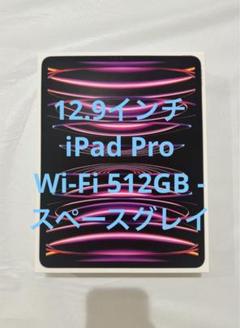 ⭐️美品/即発送⭐️ iPad Pro 第6世代 12.9インチ 512GB 12.9インチiPad Pro Wi-Fi 512GB - シルバー（第5世代）[整備済