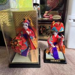 Amazon.co.jp: 《 琉球人形 四つ竹人形 》 四つ竹踊り 昭和