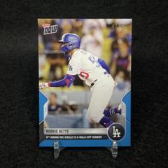 2023 Topps Now MLB #481 ムーキーベッツ ブルーパラレルのサムネイル