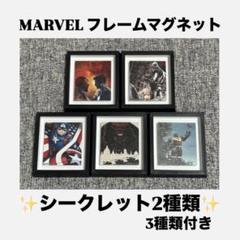 MARVELマーベルvol.2 フレームマグネット 5個セット シークレット2種