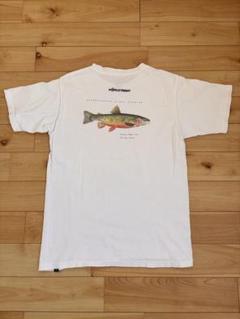 希少　Patagoniaパタゴニア　ワールドトラウトTシャツ　ニジマス　白 2025年最新】ワールドトラウト パタゴニアの人気アイテム - メルカリ