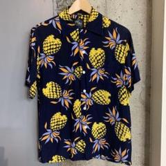 極美品！BEAUTY&YOUTH KONA BAY アロハシャツ パイナップル Kona Bay Hawaii/コナベイハワイ アロハシャツ パイナップル柄