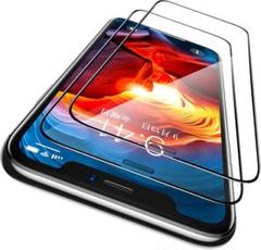 iPhone 13/ 13Pro用ガラスフィルムガイド枠付き2枚入り