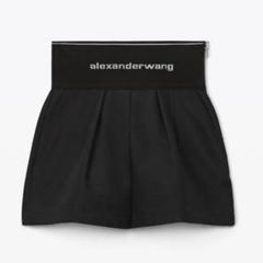 【Alexander Wang】コットン仕立て サファリショーツ alexanderwang アレキサンダーワング ストレッチ ワッフルニット