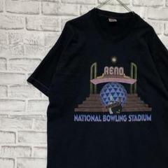 USA製90sヴィンテージTシャツ！シングルステッチ　ブラック半袖古着XL 29