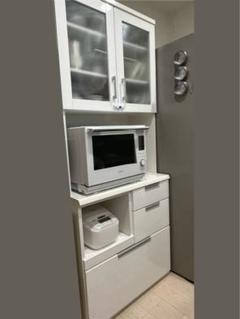 ニトリ製キッチンボード.食器棚.幅80