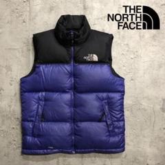 【THE NORTH FACE】ダウンベスト　700フィル　ノースフェイス　紫黒 THE NORTH FACE】ダウンベスト 700フィル ノースフェイス 紫黒