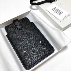 新品 マルジェラ 22aw ミニポーチ フォンポーチ 黒 バッグ5327
