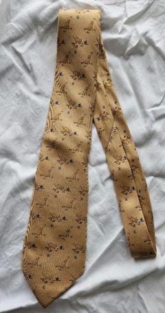 HERMES　ネクタイ　犬