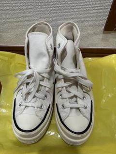 CONVERSE 韓国限定 ホワイトスニーカー 24cm 厚底 新品 新品韓国コンバース 厚底スニーカー 白 サイズ KOR 24 - メルカリ