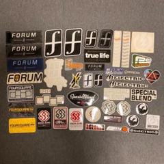スノーボード ステッカーセット FORUM FOURSQUARE まとめ売り