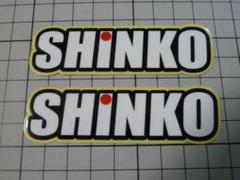 正規品 SHINKO ステッカー 2枚(88mm×26mm) シンコー タイヤ