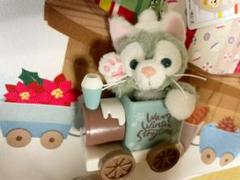 ジェラトーニ クリスマス オーナメント 汽車 ぬいぐるみ ストラップ