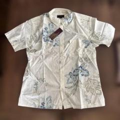 【新品】MAJUN 半袖アロハシャツ 花柄　X X-LARGE