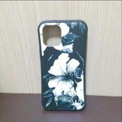 ❣️iPhone12ProMax 用 ケース ハイビスカス 黒