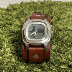 ☻*様 fossil big tic 希少 超希少Y2K】Fossil BIG TIC フレイム - メルカリ