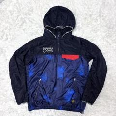 ロサーセン　ROSASEN ナイロン　パーカー　ジャケット　M 美品 Rosasen ロサーセン 長袖 フルジップブルゾン ニット×タフタ