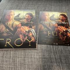 映画 トロイ パンフレット ブラッド・ピット オーランド・ブルーム 歴史映画