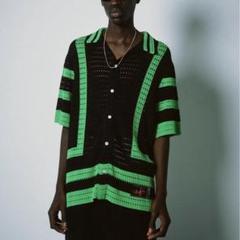 SYUMAN 24SS Crochet Short Sleeve Shirt ⁡