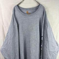 USA古着 carhartt カーハート ロンT グレー