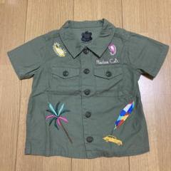 RODEO CROWNS 刺繍デザインシャツ 90cm〜95cm