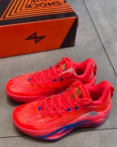 ANTA Kyrie Irving Shockwave 6 Basketball Shoes Red Yellow