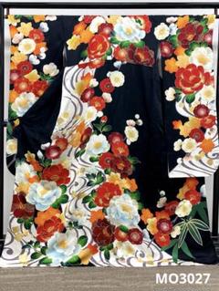 振袖 豪華 金彩 ラメ刺繍 椿 紋意匠 身丈169cm パールトーン加工