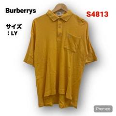 【即購入OK】Burberrys 半袖ポロシャツ サイズLY イエロー