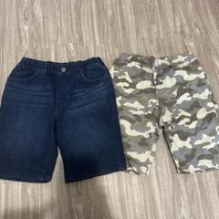UNIQLO✖GU 120サイズ ハーフパンツ 2点セット
