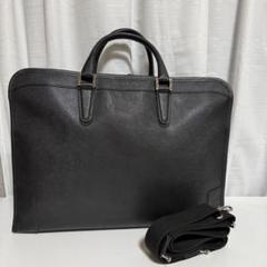 【美品】デュモンクス　サムソナイト ビジネスバッグ レザー ブラック 2WAY サムソナイト・ブラックレーベル‐デュモンクス スペシャルサイト