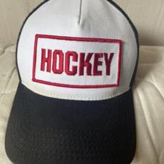HOCKEY 刺繍キャップ ホワイト/ブラックのサムネイル