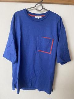 タケオキクチ ロイヤルブルー Tシャツ ビッグシルエット