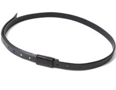 E06142 新品 RIPVANWINKLE レザーベルト FREE E06142 新品 RIPVANWINKLE レザーベルト：FREE ブラック