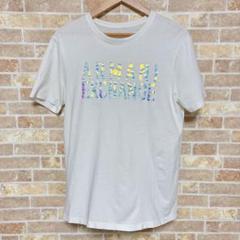 Armani Exchange アルマーニ　 ホワイト Tシャツ　ロゴ