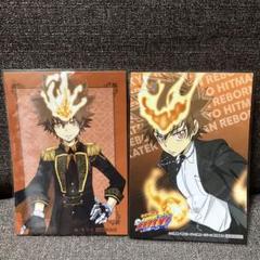 家庭教師ヒットマンREBORN！ 沢田綱吉（ツナ） ブロマイド2枚